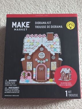 3 For $30. Make Market Gingerbread House Diorama Kit